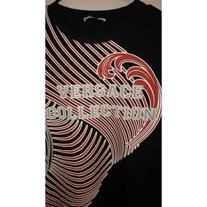 Versace black tee Large
